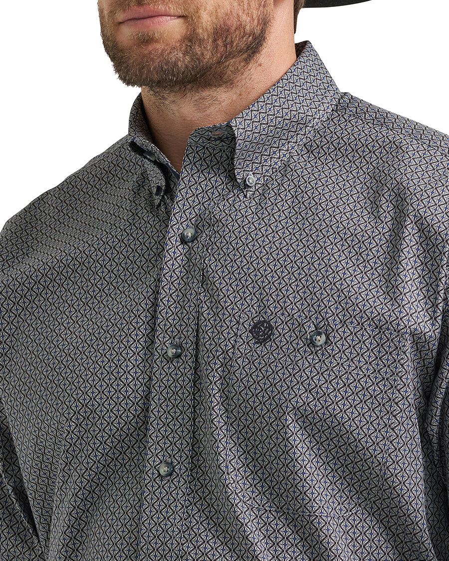 Men's George Strait™ Long Sleeve Button Down One Pocket Shirt