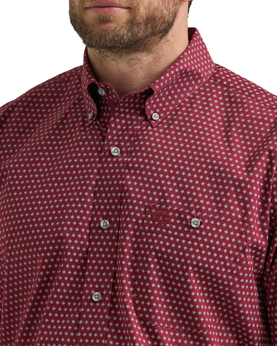 Men's George Strait™ Long Sleeve Button Down One Pocket Shirt