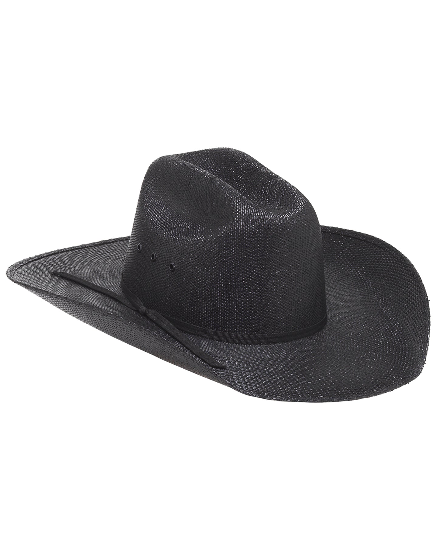 Kids' Sancho Black Straw Western Hat T7130001 by Twister from Skip’s Western Outfitters | MFW-T7130001-L-BLK