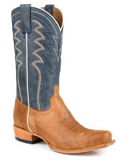 Men's Knox Western Boots - 12-020-8627-4121 Br by Stetson from Skip’s Western Outfitters | KAR-12-020-8627-4121 BR-070-D