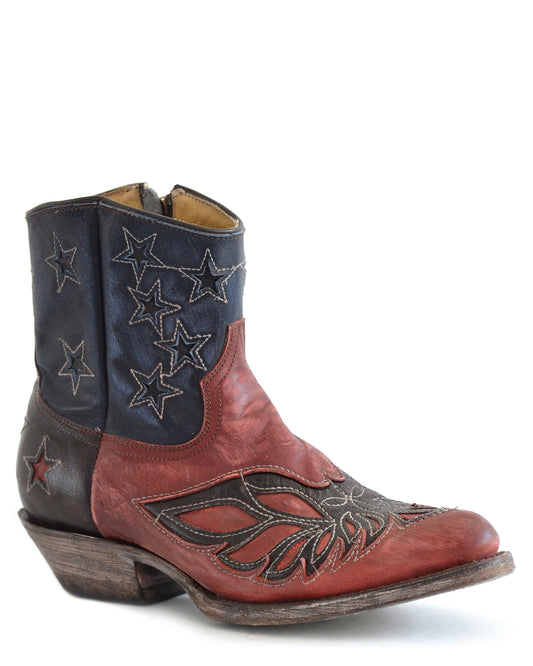 Women's Birdie Shorty Boots by Stetson from Skip’s Western Outfitters | KAR-12-021-5110-0663 BU-065-B