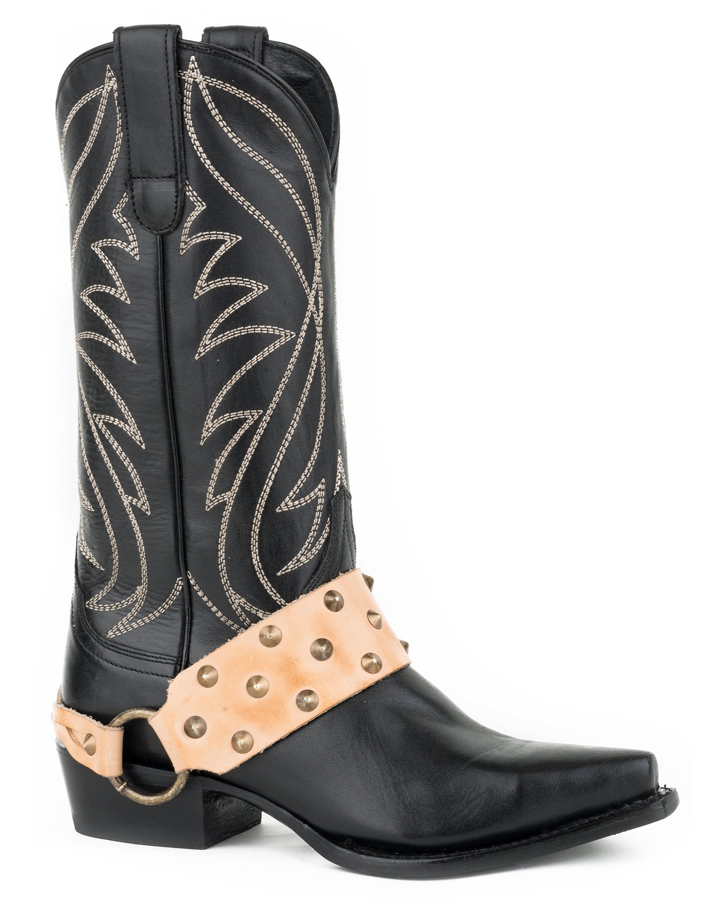 Women's Harness Western Boots by Stetson from Skip’s Western Outfitters | KAR-12-021-6105-1264-BL-050