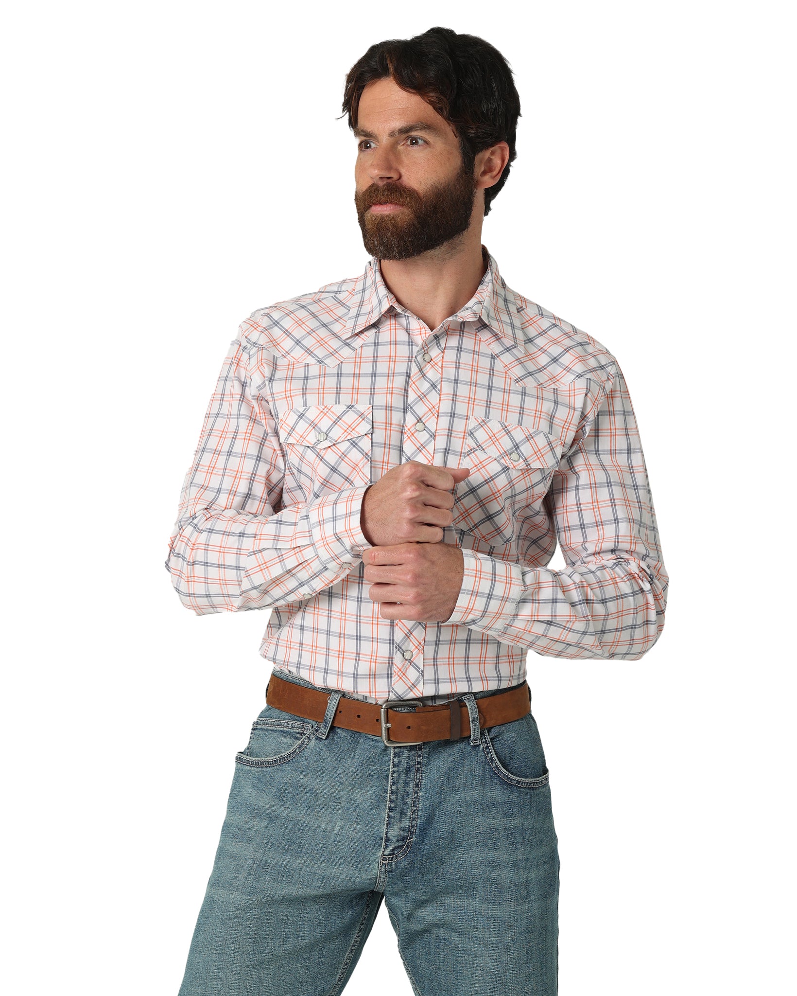 112317144 - L/s 20x�competitionadv.comfort by Wrangler from Skip’s Western Outfitters | WRA-112317144-S-PCH
