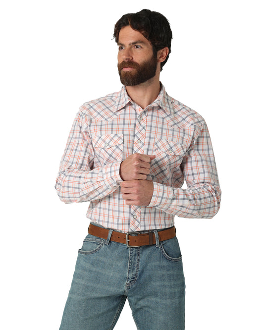 112317144 - L/s 20x�competitionadv.comfort by Wrangler from Skip’s Western Outfitters | WRA-112317144-S-PCH