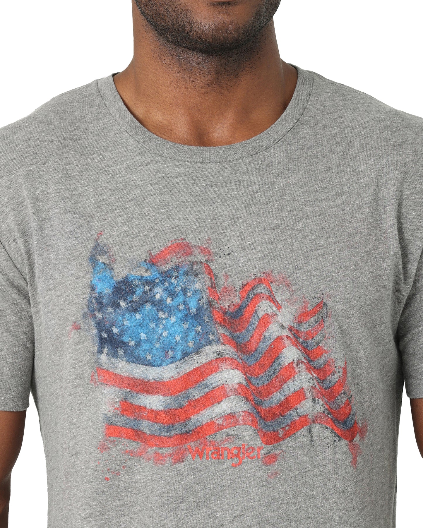 Men's Graphic Flag Short Sleeve T-Shirt