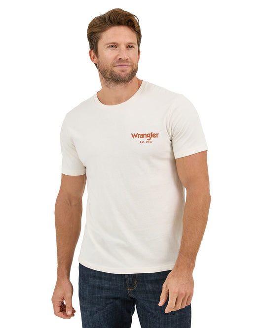 Men's Graphic T-Shirt by Wrangler from Skip’s Western Outfitters | WRA-112361844-S-LIGHT-PASTEL-GREY