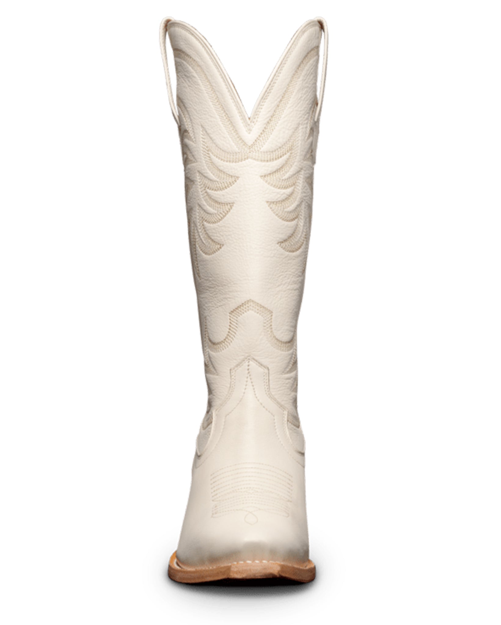 Tecovas Women's The Annie Western Boots with Snip Toe in White at Skip's Western Outfitters