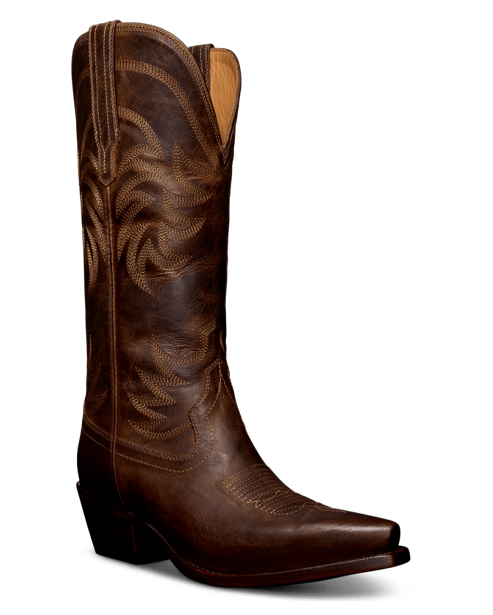 Tecovas Women's The Annie Western Boots with Snip Toe in Brown at Skip's Western Outfitters