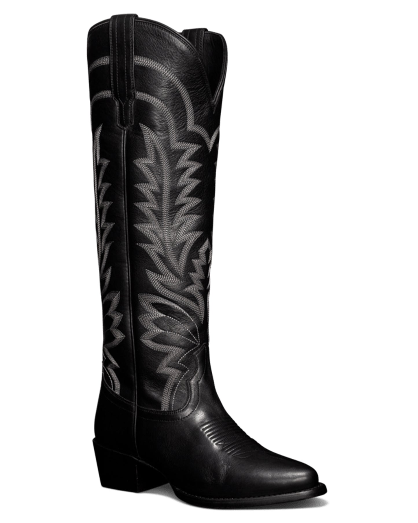 Tecovas Women's The Abby Western Boots with Round Toe in Black at Skip's Western Outfitters