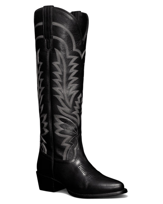 Tecovas Women's The Abby Western Boots with Round Toe in Black at Skip's Western Outfitters