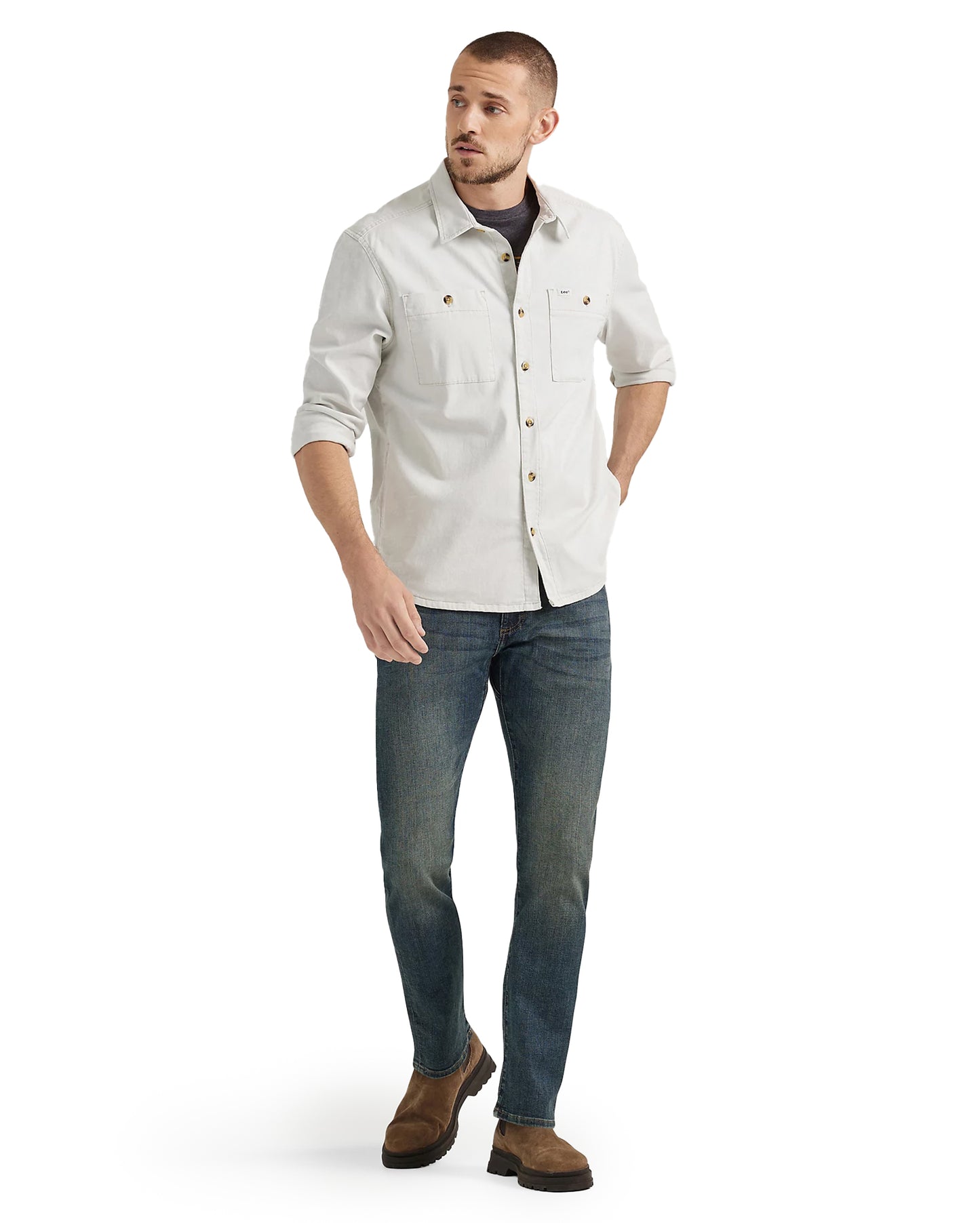 Men's Extreme Motion Slim Straight Jean by Lee from Skip’s Western Outfitters | LEE-2015437-29-30