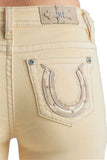 Women's Horseshoe Mid Rise Flare Jeans