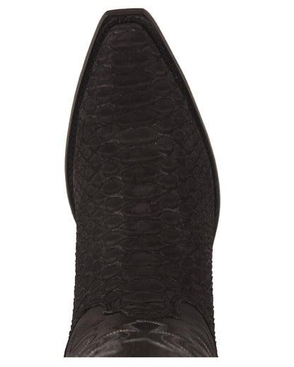 Men’s Suede Python Western Boots