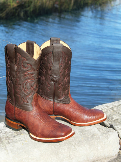 Men's Bull Shoulder Western Boots