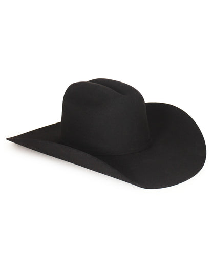 4X Cody Felt Western Hat by Serratelli from Skip’s Western Outfitters | SER-CODYBLKS54-65/8-Blk