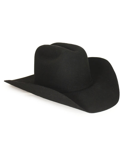 2X Mesa Wool Western Hat by Serratelli from Skip’s Western Outfitters | SER-MESABKE34-63/4-Blk