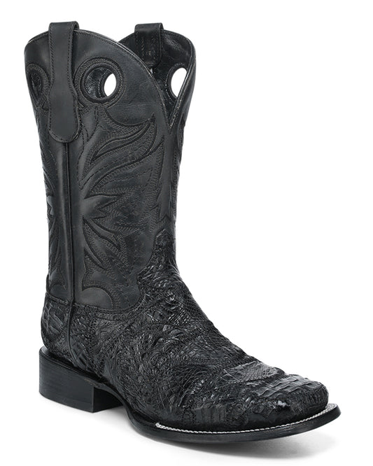 Men's Patchwork & Pull Holes Western Boots - L8010