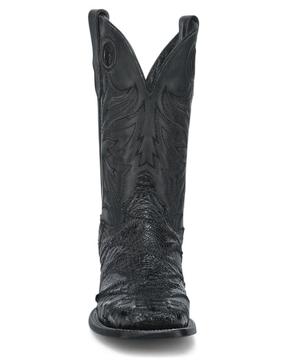 Men's Patchwork & Pull Holes Western Boots - L8010