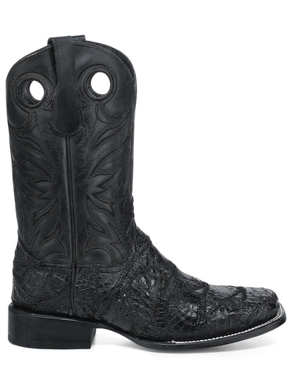 Men's Patchwork & Pull Holes Western Boots - L8010