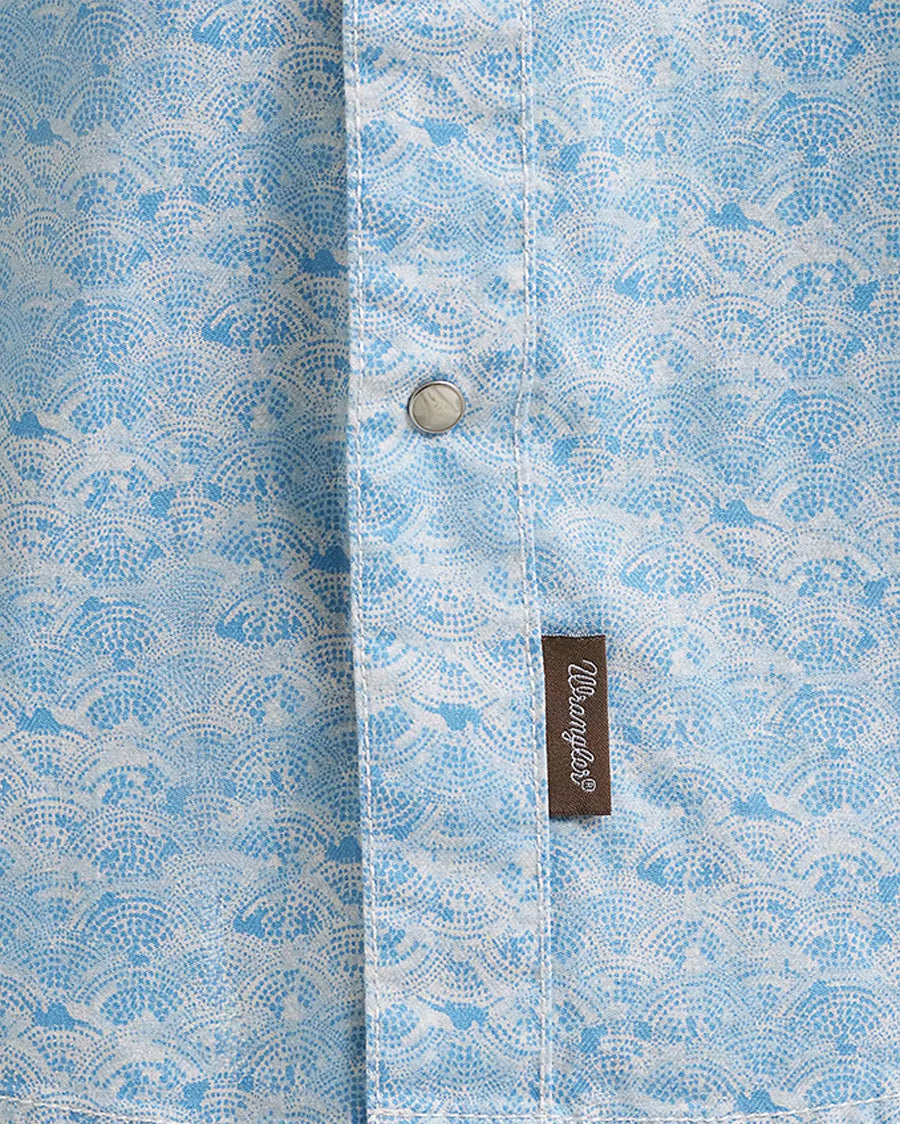 Men's Modern Fit Retro® Premium Long Sleeve Snap Shirt