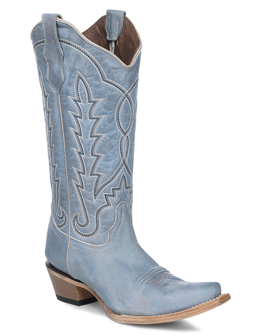 Women's Circle G Embroidery Western Boots - L6333 by Corral from Skip’s Western Outfitters | COR-L6333-050-M