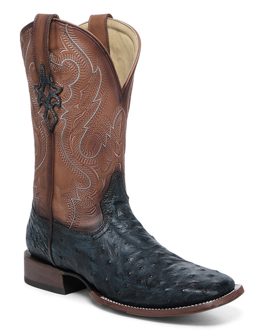 Men's Exotic Embroidered Western Boots - A4975