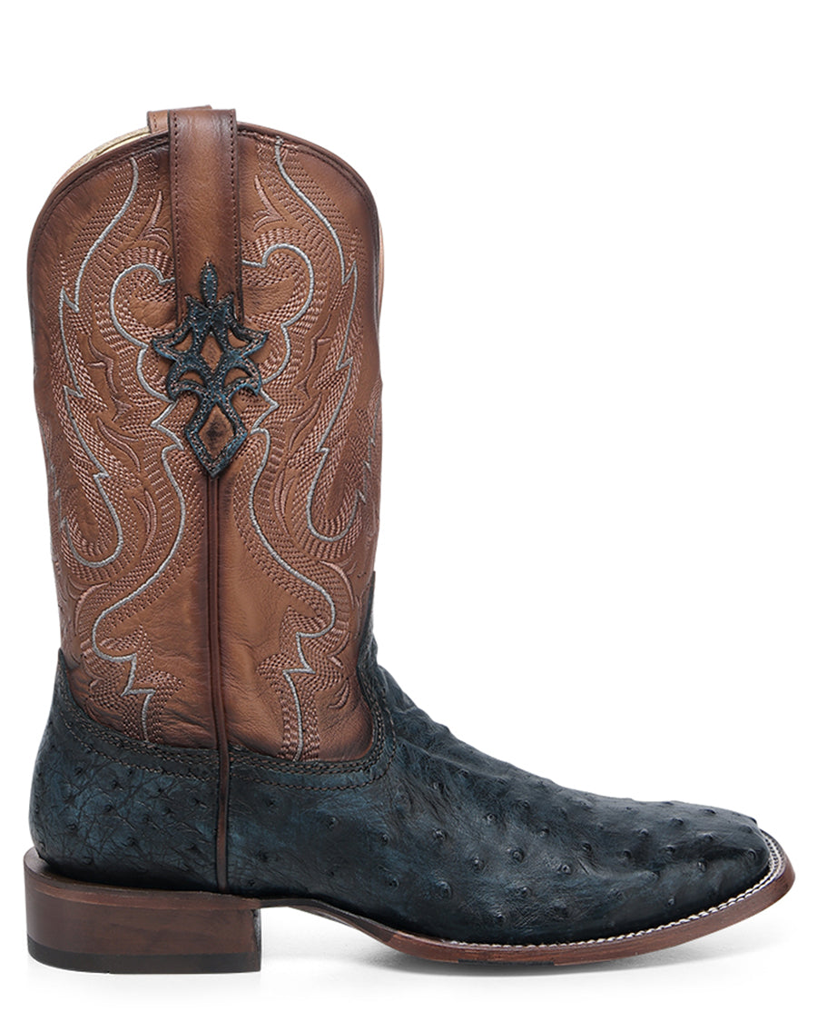 Men's Exotic Embroidered Western Boots - A4975