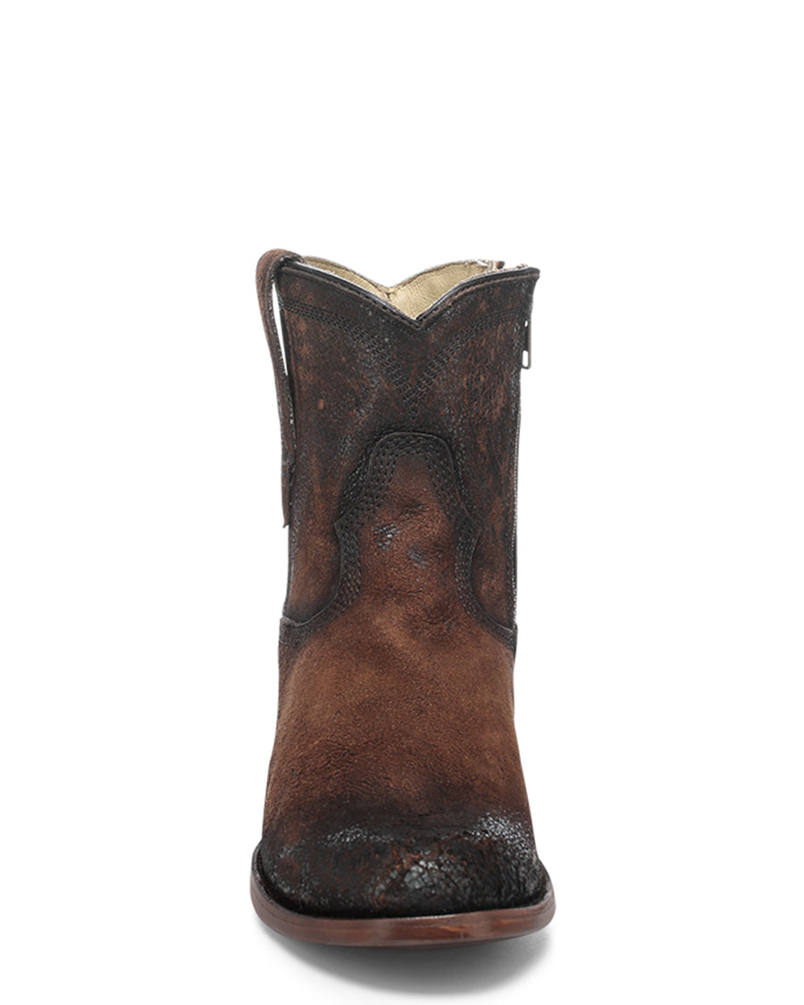 Men's Goat Skin Short Western Boots - A4960