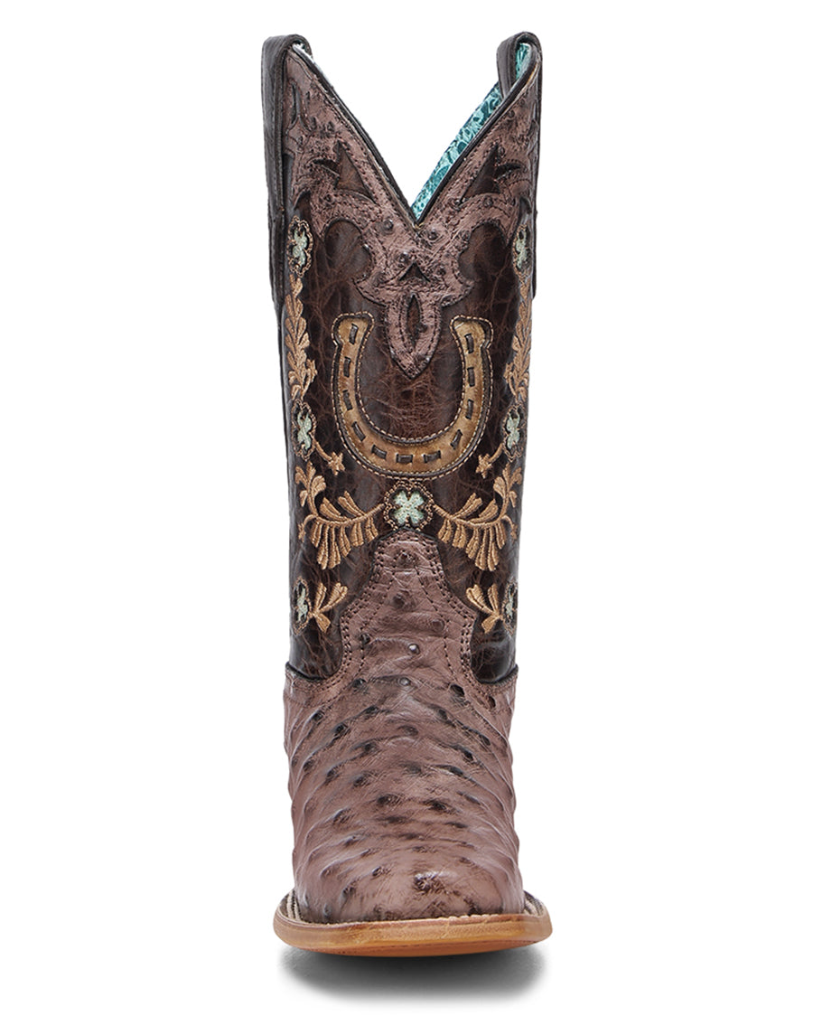 Women's Exotic Horseshoe Western Boots - A4851