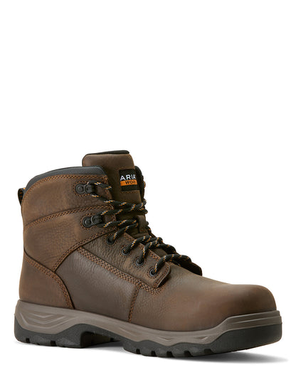 Men's Turbo Duratread 6" Waterproof Carbon Toe Work Boots - 10054294 by Ariat from Skip’s Western Outfitters | ARI-10054294-070-D