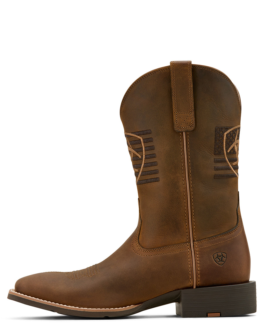 Men's Sport Freedom Wide Square Toe Cowboy Boots - 10061326