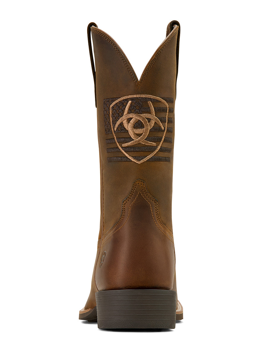 Men's Sport Freedom Wide Square Toe Cowboy Boots - 10061326