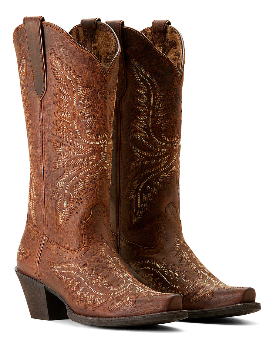 Women's Round Up Collins D Toe Western Boots - 10053788