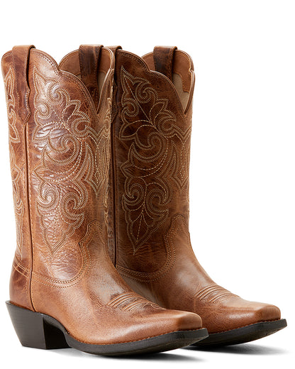 Women's Round Up Square Toe Western Boots - 10053733