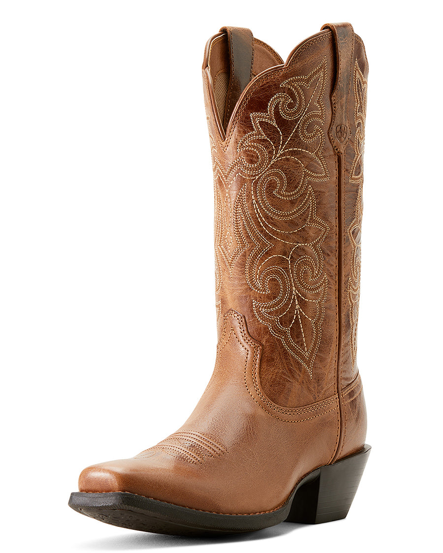 Women's Round Up Square Toe Western Boots - 10053733