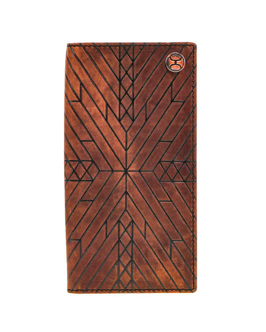 Austin Rodeo Wallet with Aztec by Hooey from Skip’s Western Outfitters | HOO-HW005-BR-O/S