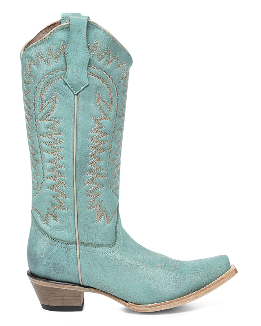 Women's Circle G Embroidery Western Boots - L6331