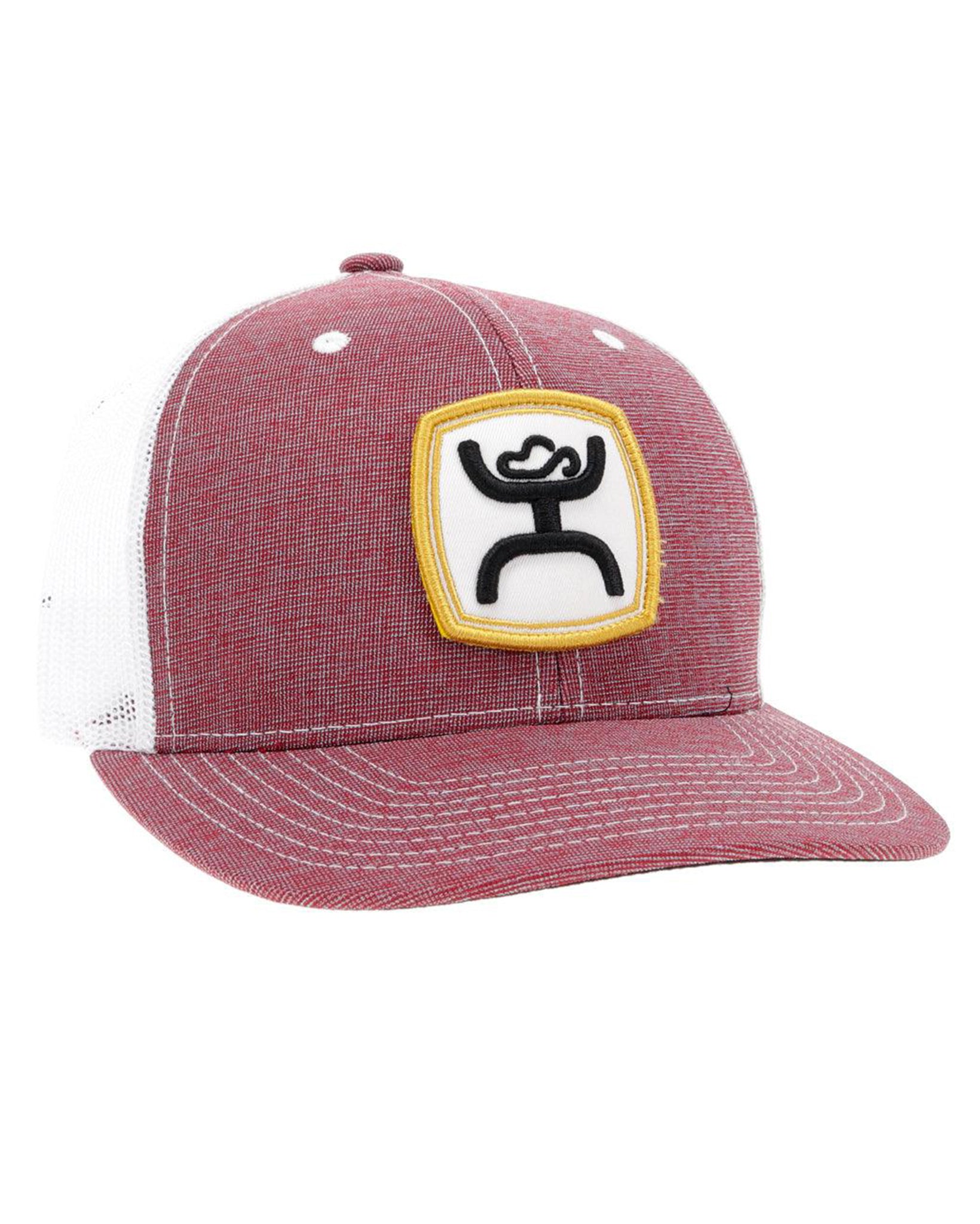 Zenith Hooey 6-panel Trucker Cap by Hooey from Skip’s Western Outfitters | HOO-2124T-BUWH-OSFA-BURG