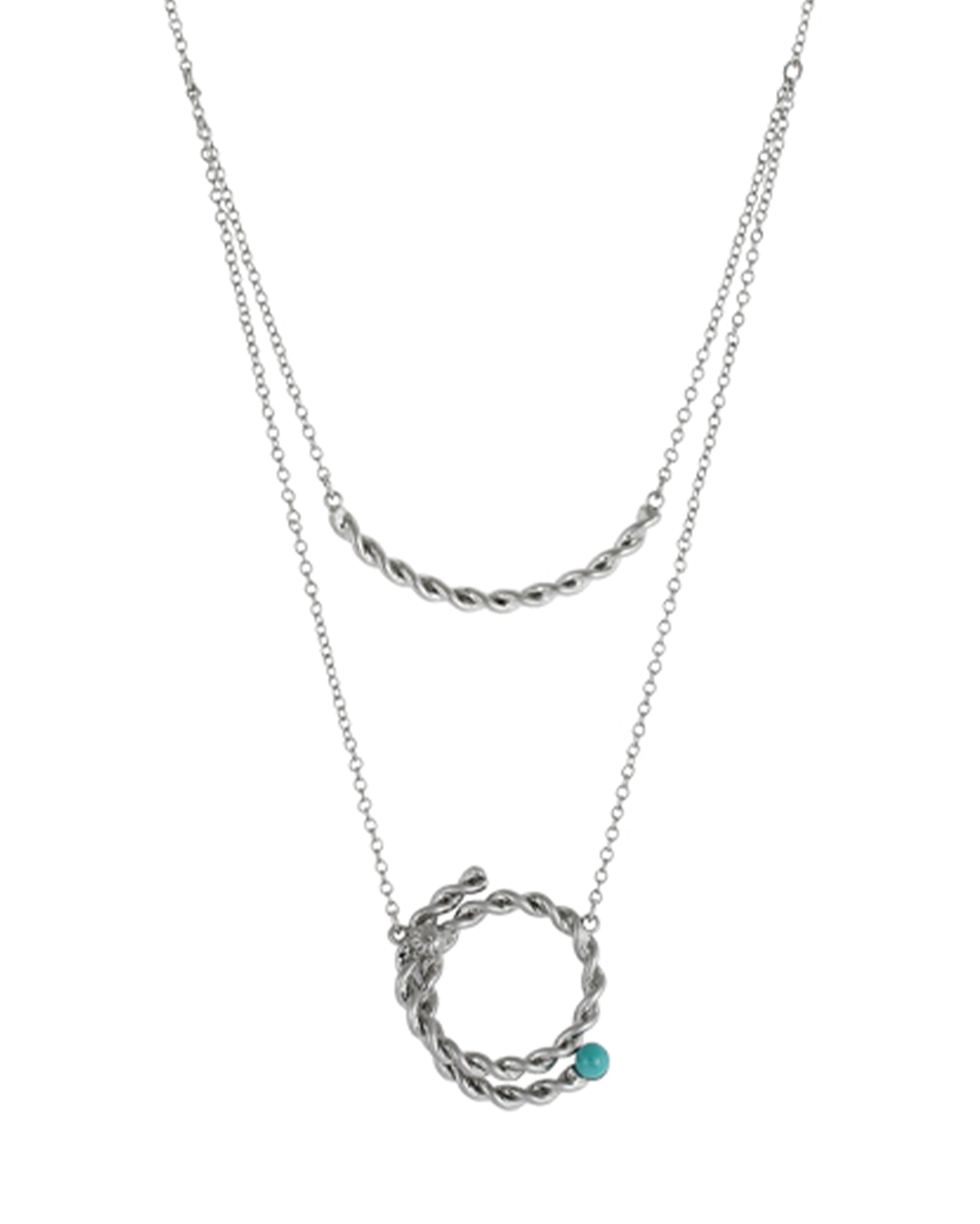 2 Layer Twisted Wire Necklace by Justin from Skip’s Western Outfitters | 10923669870