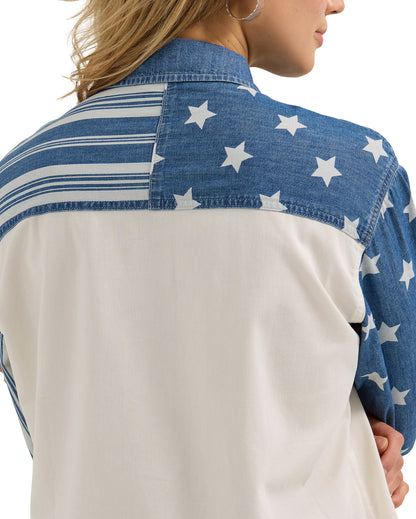 Women's Americana Boyfriend Shirt