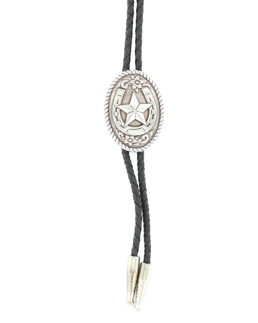 Oval Horseshoe Star Bolo Tie - 22820