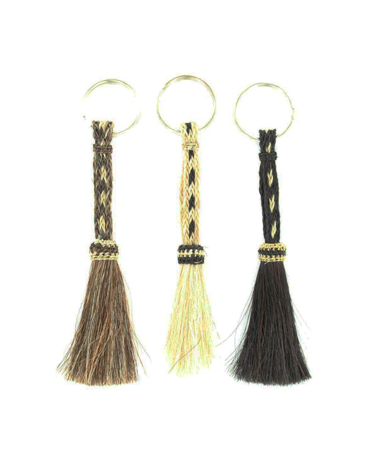 Braided Horsehair Tassel Keyring - 2305999 by M&F from Skip’s Western Outfitters | MFW-2305999-OS