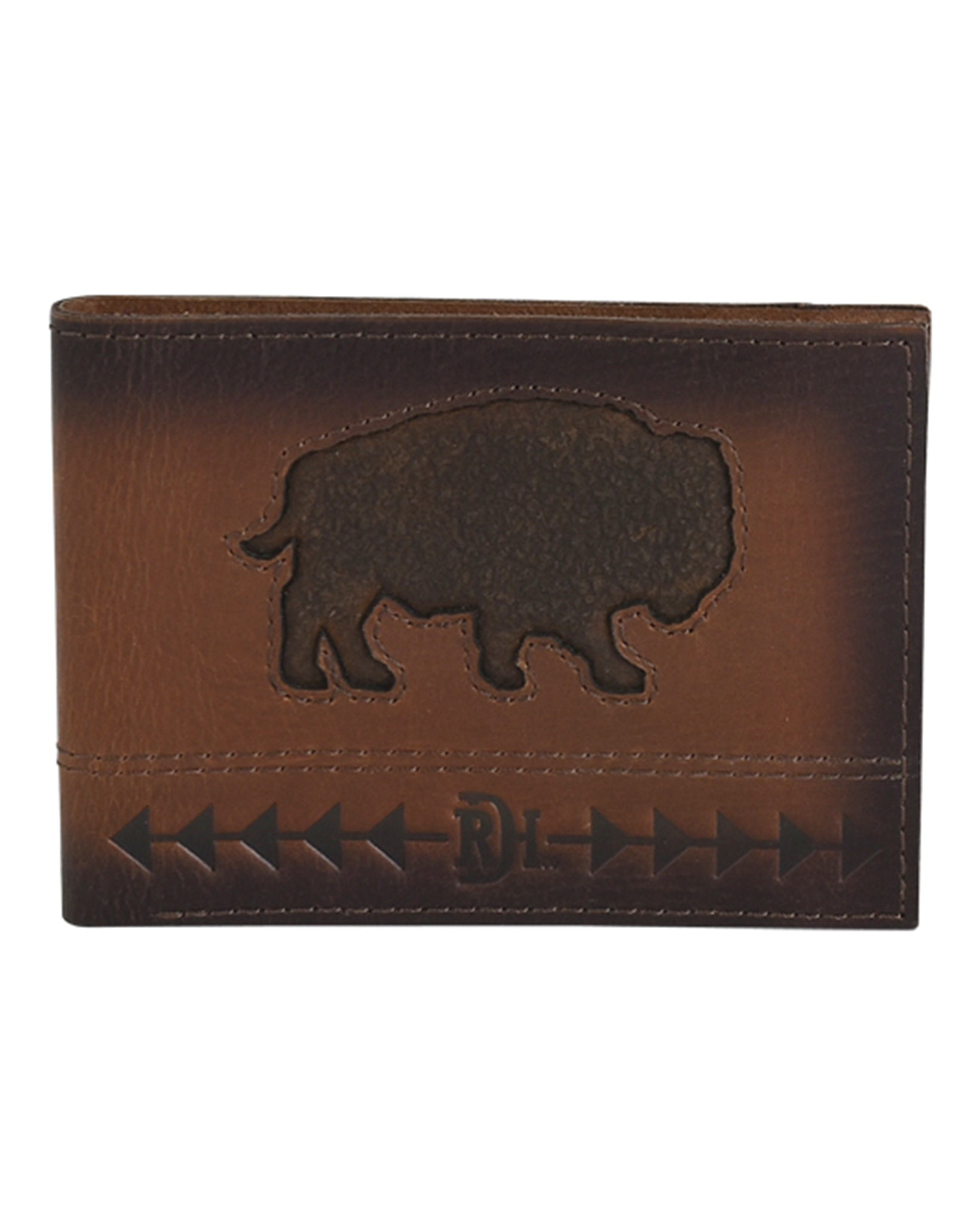 Raised Bison Bifold Wallet by Red Dirt Hat Company Accessories from Skip’s Western Outfitters | TRD-24170881W12-O/S