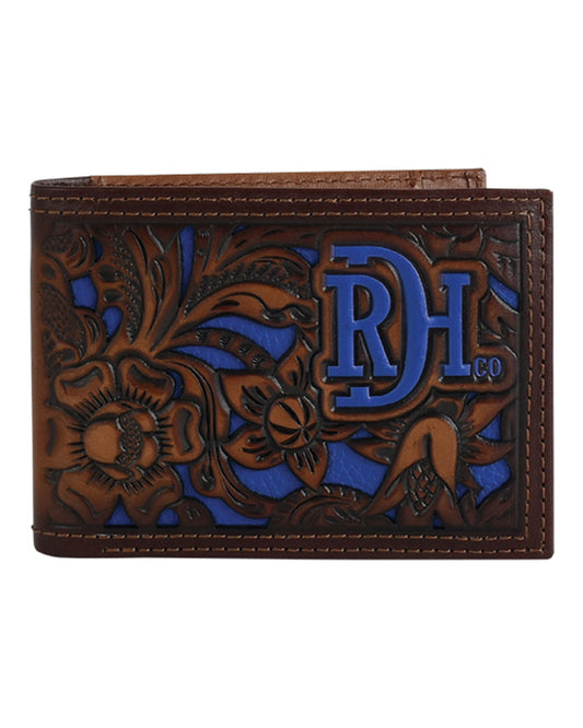Cobalt Inlay Tooled Bifold Wallet by Red Dirt Hat Company Accessories from Skip’s Western Outfitters | TRD-24170881W2-O/S