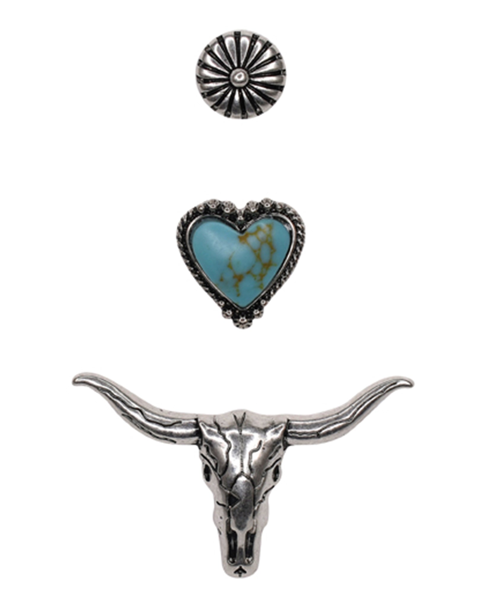 3 Pack Hat Pin by Justin from Skip’s Western Outfitters | TRD-2422021223-O/S