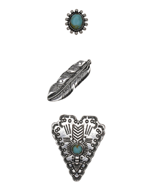 3 Pack Hat Pin by Justin from Skip’s Western Outfitters | TRD-2422021224-O/S