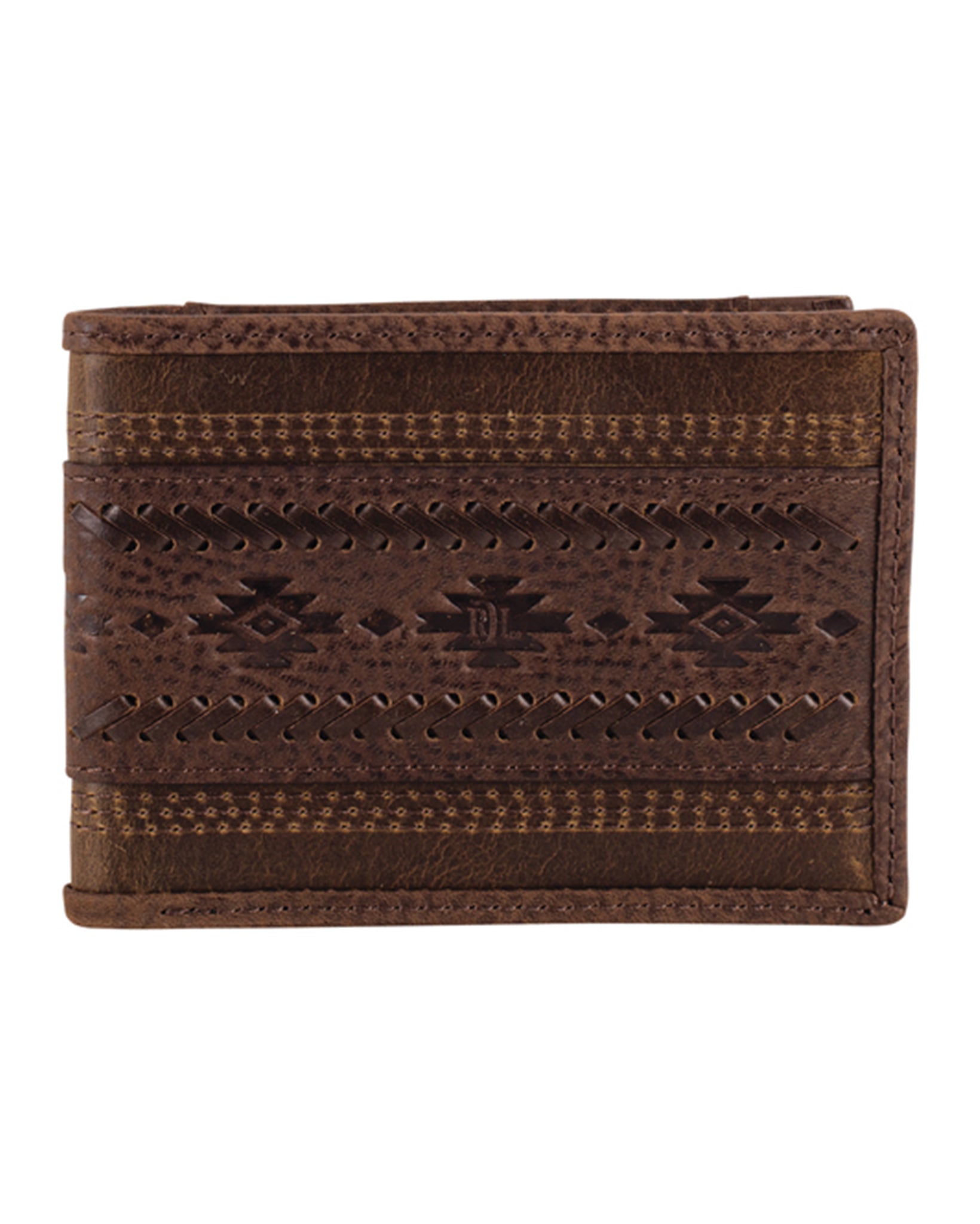 Embossed Bifold Wallet With Whip Stitch by Red Dirt Hat Company Accessories from Skip’s Western Outfitters | TRD-2510138812-O/S