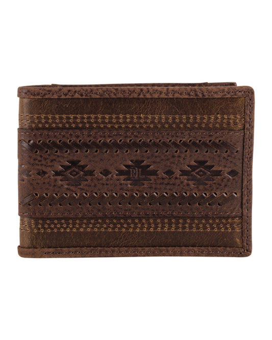 Embossed Bifold Wallet With Whip Stitch by Red Dirt Hat Company Accessories from Skip’s Western Outfitters | TRD-2510138812-O/S