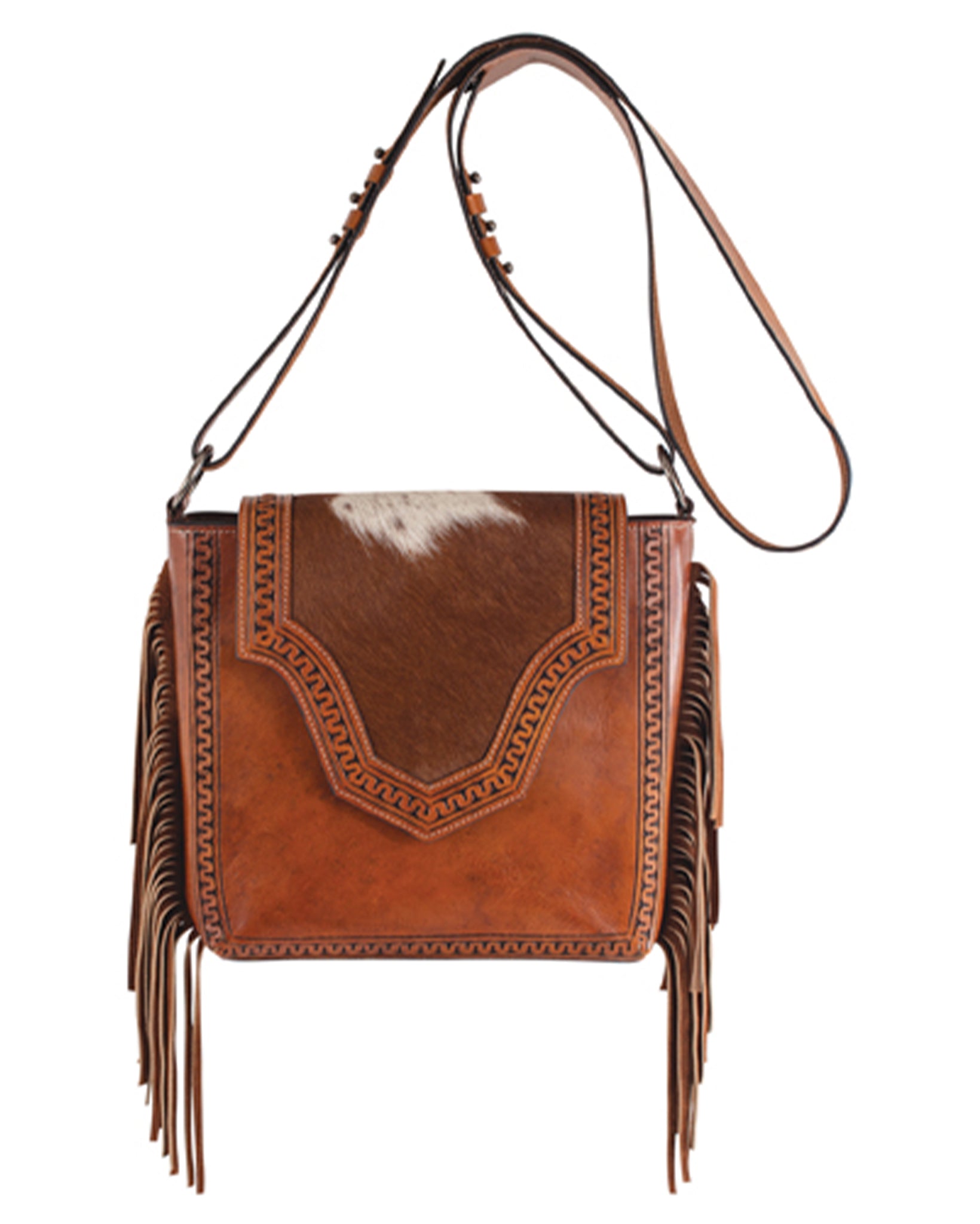 Women's Hair On Crossbody Bag by Justin from Skip’s Western Outfitters | TRD-2510255422-O/S