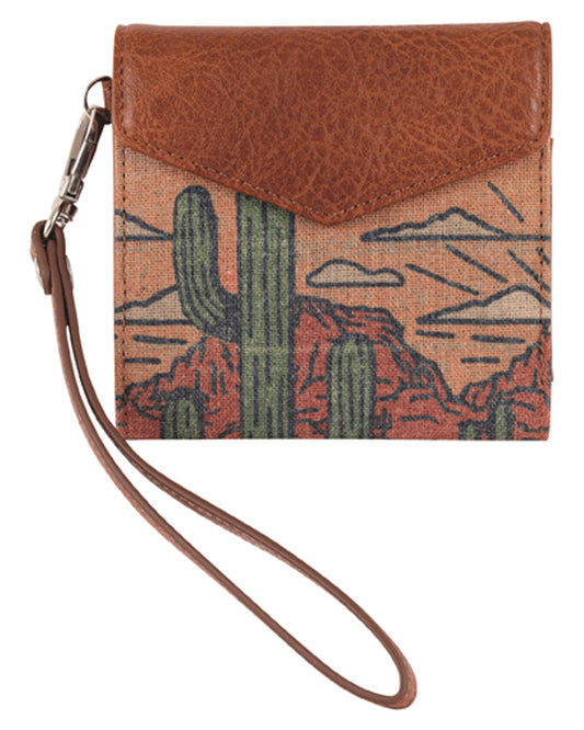 Women's Desert Scape Mini Wallet by Red Dirt Hat Company Accessories from Skip’s Western Outfitters | TRD-2510426261-O/S